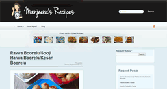 Desktop Screenshot of manjeera.org
